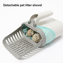 Load image into Gallery viewer, Cat Litter Shovel Set with 2 rolls Bin Bag Large Capacity