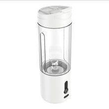 Load image into Gallery viewer, Portable Blender Cup USB Electric Fruit Juicer Rechargeable for Outdoor Sports Travel Camping - White