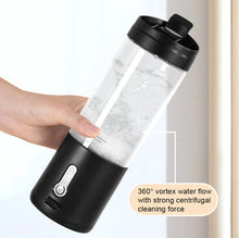 Load image into Gallery viewer, Portable Blender Cup USB Electric Fruit Juicer Rechargeable for Outdoor Sports Travel Camping - White