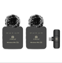Load image into Gallery viewer, PULUZ Wireless Lavalier Microphone for Mobile Phone - 2 Type C