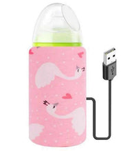 Load image into Gallery viewer, USB Portable Bottle Insulation Warmer - PINK
