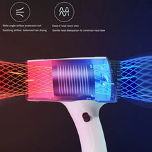 Load image into Gallery viewer, 2600mAh Cordless Anion Blow Dryer Portable Hair Dryer 40/500W USB Rechargeable Powerful 2 Gears - Black
