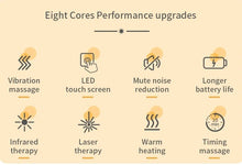 Load image into Gallery viewer, Knee Massager with Heat and Kneading for Pain Relief Rechargeable LED Display
