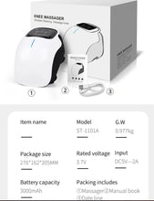 Load image into Gallery viewer, Knee Massager with Heat and Kneading for Pain Relief Rechargeable LED Display
