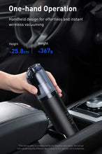 Load image into Gallery viewer, Baseus A1 Car Vacuum Cleaner 4000Pa Wireless Vacuum For Car Home Cleaning - White
