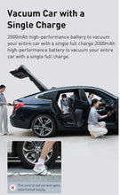 Load image into Gallery viewer, Baseus A1 Car Vacuum Cleaner 4000Pa Wireless Vacuum For Car Home Cleaning - White
