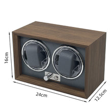 Load image into Gallery viewer, Watch Winder Box Automatic Usb Power Luxury Wooden Watch Box Suitable For Mechanical Watches Quiet Rotate Electric Motor Boxes
