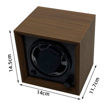 Load image into Gallery viewer, Watch Winder For Automatic Watches Single Slots Storage Box Mechanical Watches Dustproof Antimagnetic Adjustment Mabuchi Motor
