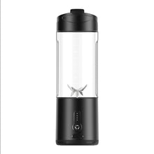 Load image into Gallery viewer, Portable Blender Cup USB Electric Fruit Juicer Rechargeable for Outdoor Sports Travel Camping - Black
