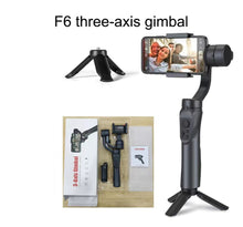 Load image into Gallery viewer, F6 stabilizer - Three-axis handheld gimbal for mobile phone
