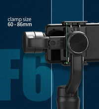 Load image into Gallery viewer, F6 stabilizer - Three-axis handheld gimbal for mobile phone
