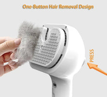 Load image into Gallery viewer, Dog/Cat Comb Self Cleaning Pets Hair Remover Brush with Comb Built-in Mist Humidifier
